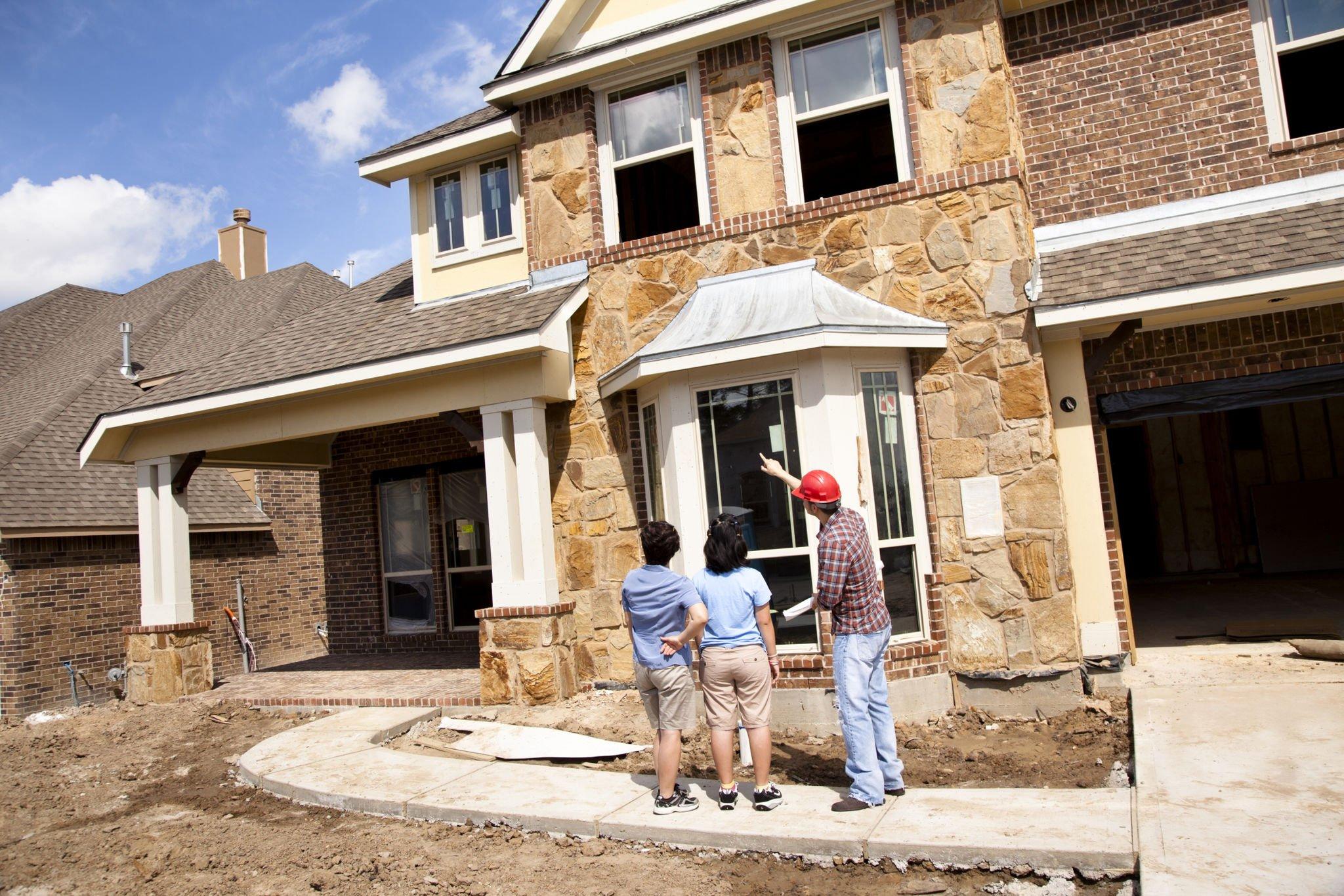 Modern home build