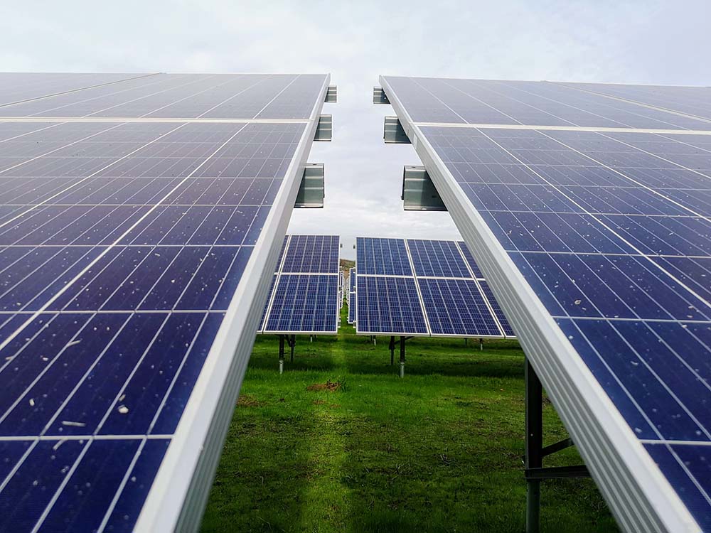 Solar array installation