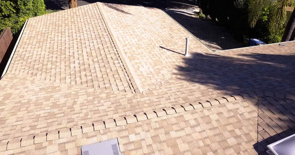 Roof project in Los Angeles