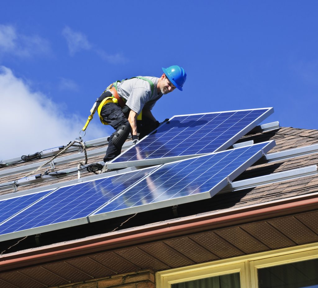 Solar panel installation Green Home Remodeling